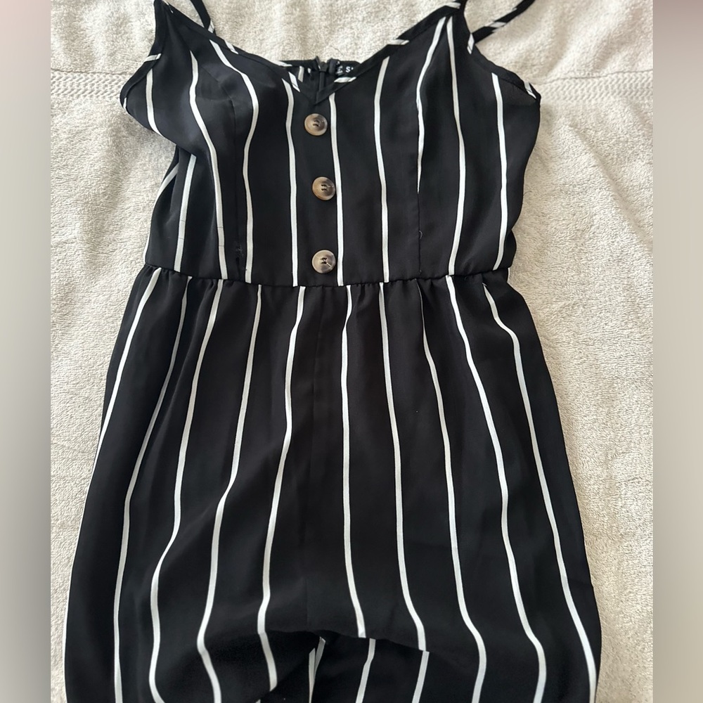 Black romper from Shein